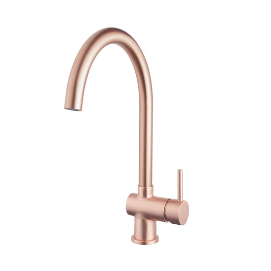 Caral Küchenmischarmatur Wiesbaden in gebürstetem Kupfer PVD-Beschichtung