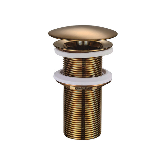 Caral Erweiterte Feststoffabfall Wiesbaden 5/4" in gebürstetem bronzekupfer