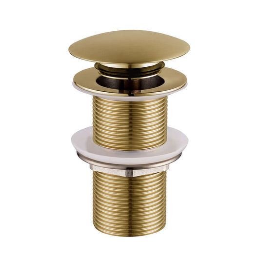 Caral Verlengde 5/4" Clickwaste Wiesbaden Geborsteld Messing