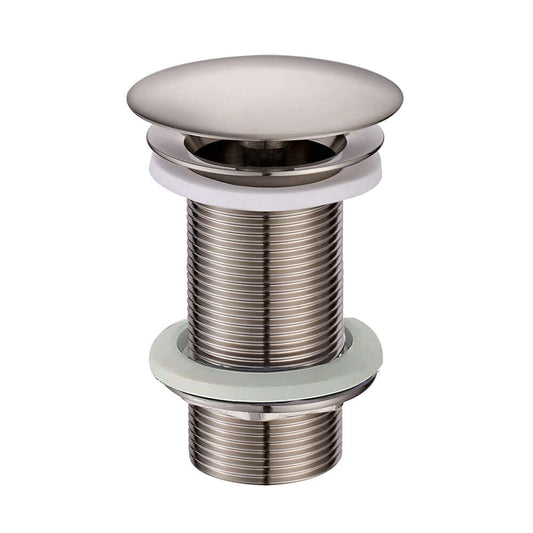 Caral verlengd 5/4" Solid Waste Wiesbaden geborsteld staal