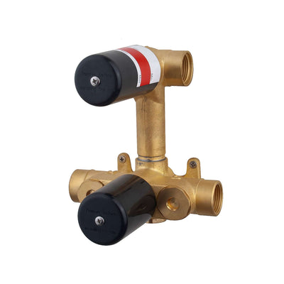 Caral inbouwdeel inbouwthermostaat 2 weg