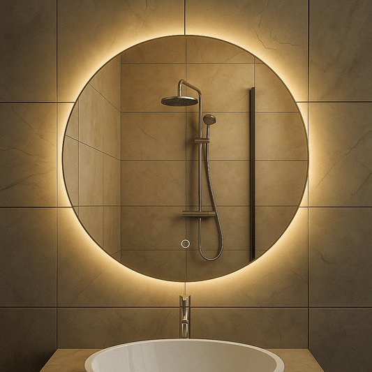 Soul Ronde Spiegel Wiesbaden met LED Verlichting en Verwarming 60 Cm