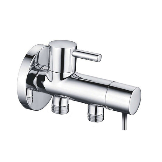 Doppelte Eckventil Wiesbaden Mindestens 1/2X3/8X3/8 in Chrom