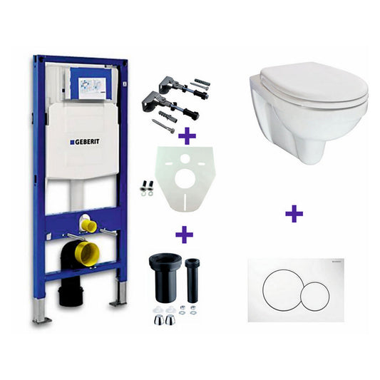 Geberit UP-320 + Trevi one pack + Sigma 01 wit