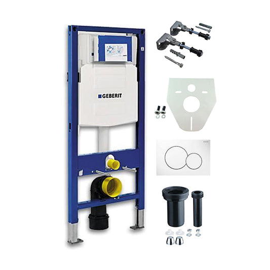 Geberit UP-320 inbouwreservoir + Sigma-01 drukplaat wit