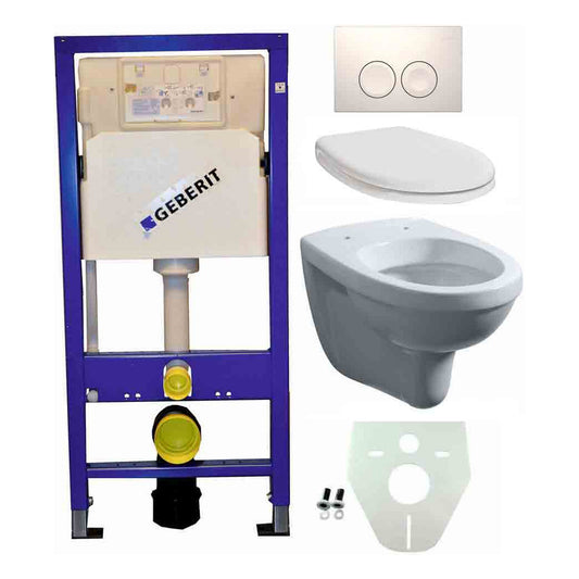 Geberit UP 100 +Trevi wc+zitt.+ Delta 25 wit