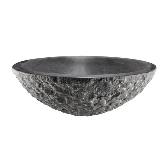 Hammertone Blauwsteen Opzetwastafel Wiesbaden Rond 42x14 cm