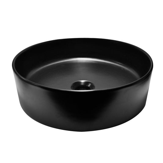 Link Design Ronde Wastafel Wiesbaden 40 cm Zwart