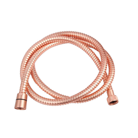 Luxe konische Duschschlauch Wiesbaden 150 cm in gebürstetem Kupfer
