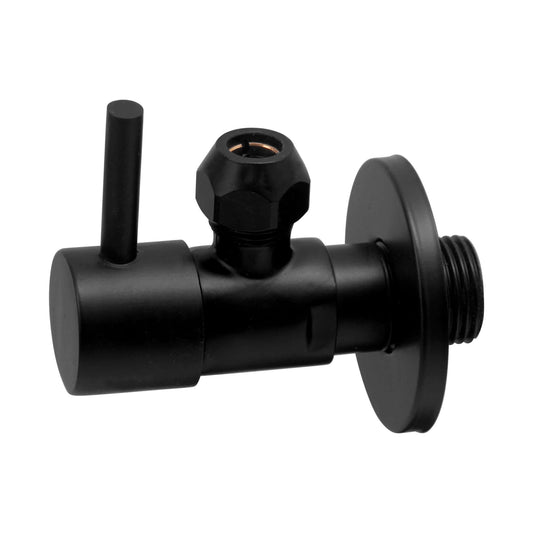 Minimale Eckventil Wiesbaden Xellanz 1/2 X 3/8 Oder Kompression 10 Mm in Matt Schwarz