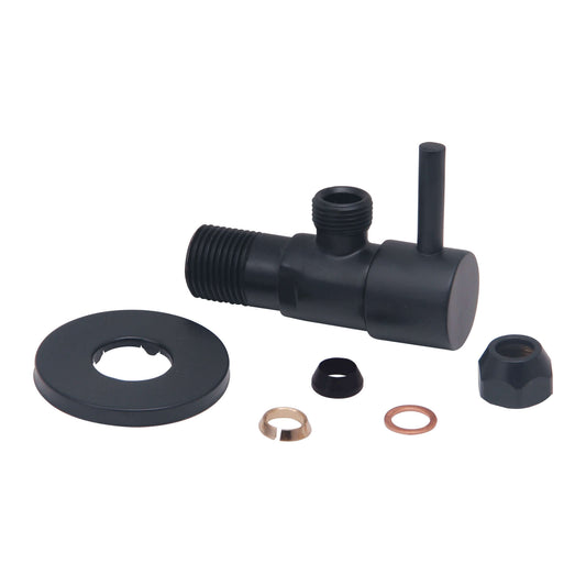 Minimale Eckventil Wiesbaden Xellanz 1/2 X 3/8 Oder Kompression 10 Mm in Matt Schwarz