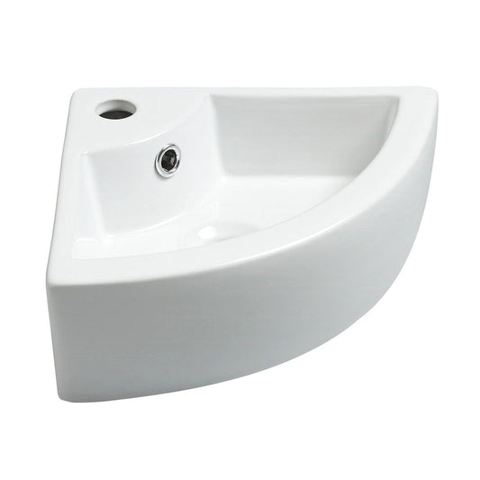 Pallas Hoekfontein Wiesbaden 44,5x32,5x13 cm Keramiek Wit (Exclusief Afvoer)