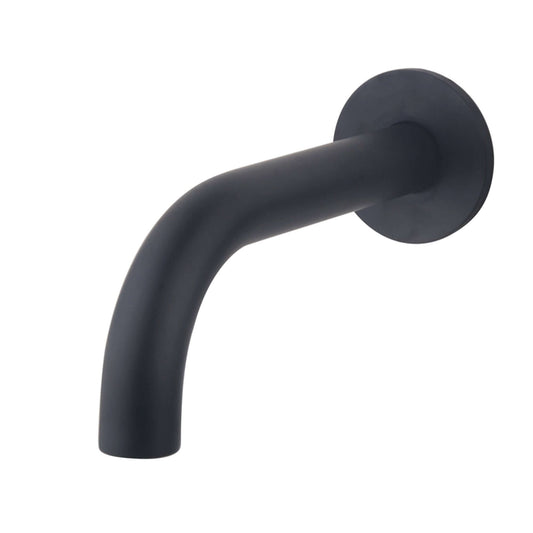 Ronde Inbouwuitloop Wiesbaden 20 cm Mat Zwart