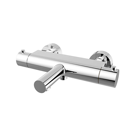 Stil Thermostatische Badarmatur Wiesbaden Cool Touch Hoch 15 cm in Chrom