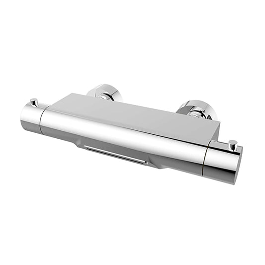 Stil Waterval Thermostatische Badarmatur Wiesbaden 1/2 Zoll in Chrom