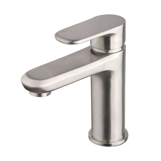 Robinet de lavabo Trop Wiesbaden en acier brossé