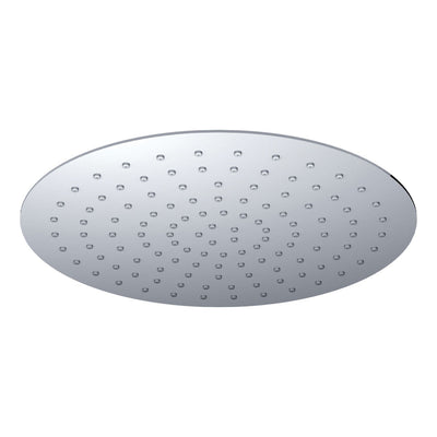 Ufo hoofddouche rond 30 cm chroom