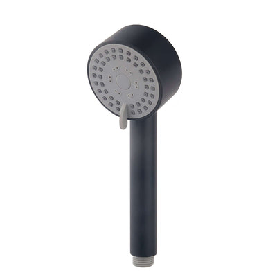 UniMatch Cadans handdouche 3 standen Ø 8 cm mat zwart