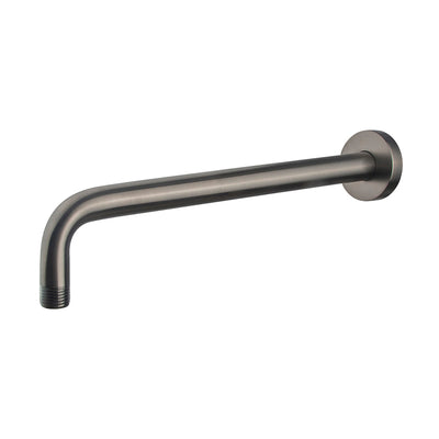 UniMatch douchearm met muurbevestiging 35 cm gunmetal PVD