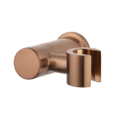 UniMatch wandhanddouchehouder kantelbaar geborsteld brons koper PVD