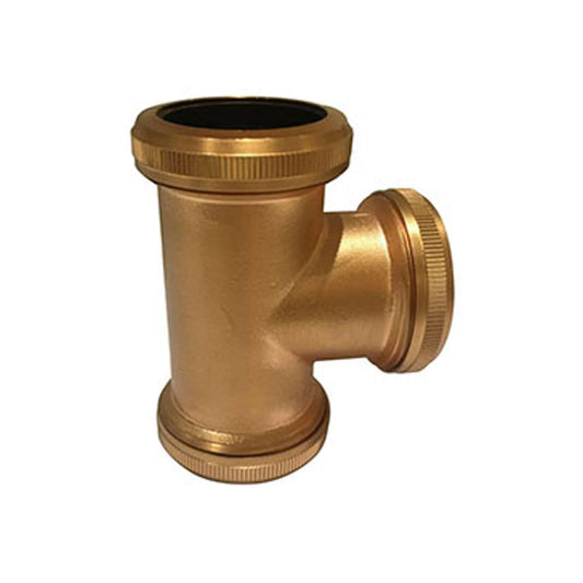 UniMatch Buisverbinder T-Stück 32 mm gebürstetes Kupfer