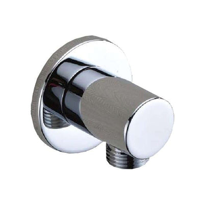 UniMatch wandaansluitbocht rond 1/2" chroom