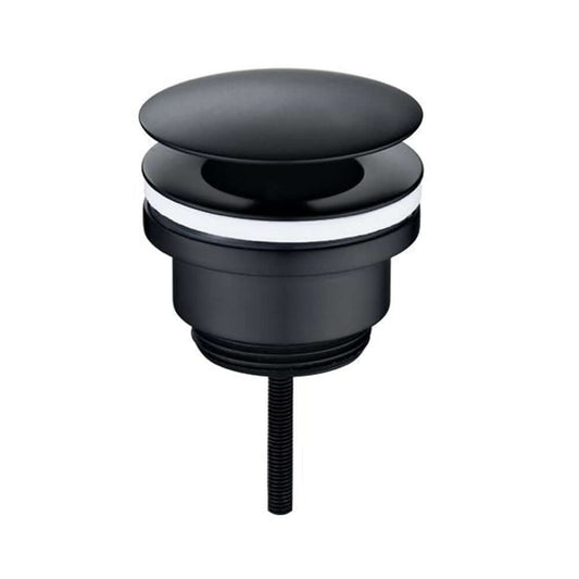 Vast Afval Niet Afsluitbaar 5/4 Mat Zwart, Wiesbaden