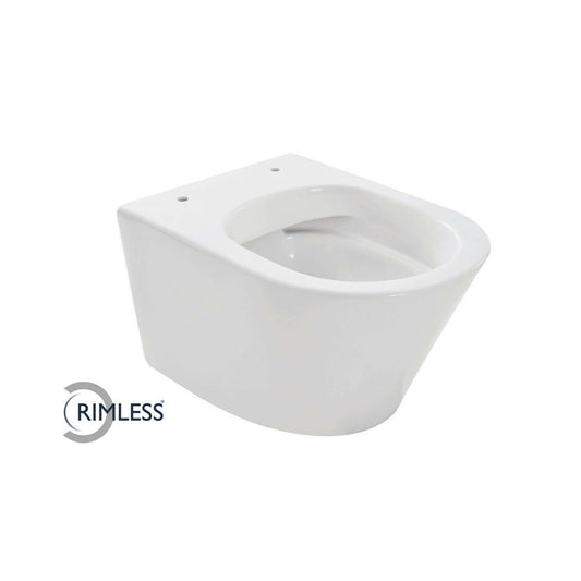 Vesta Junior Washdown Randlos Wandtoilette Weiß (ohne Sitz) Wiesbaden