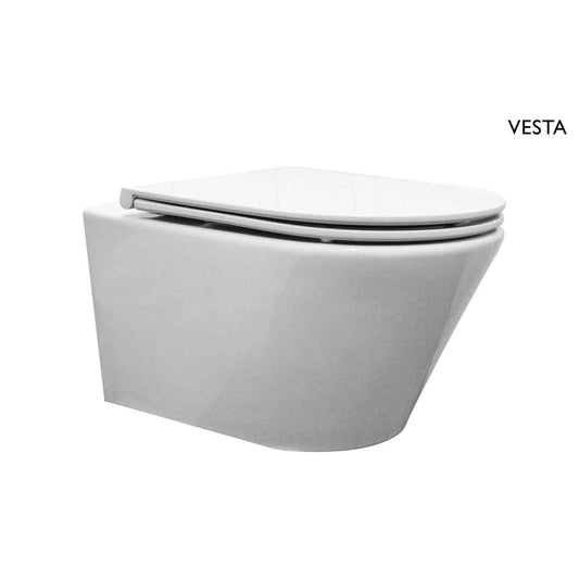 Vesta diepspoel wandtoilet Wiesbaden (incl. Flatline zitting)