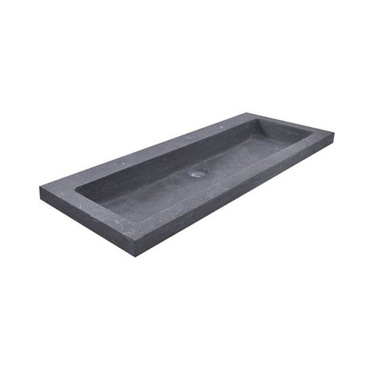 Wiesbaden Hardsteen Wastafel 100X46X5 Cm (1 Kraangat)