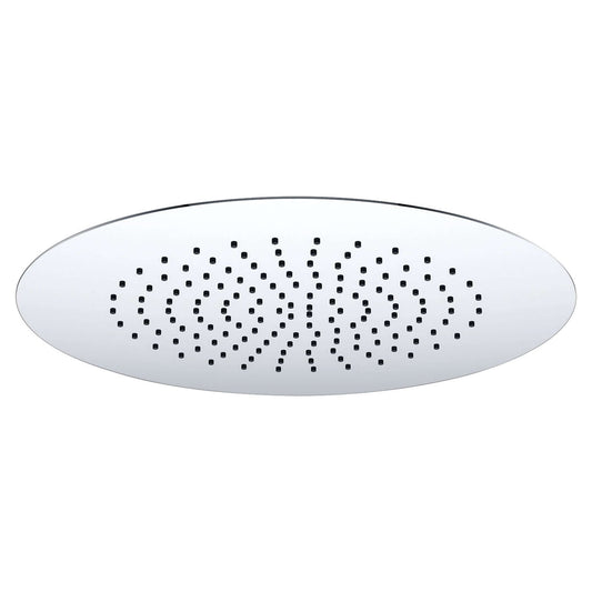 Wiesbaden Caral Round Ufo Inbouw Hoofddouche 50x2 cm Chroom, modern design, high-quality handdouche.