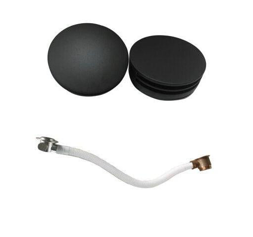 Ronde Badvulcombinatie Wiesbaden in Matt Schwarz