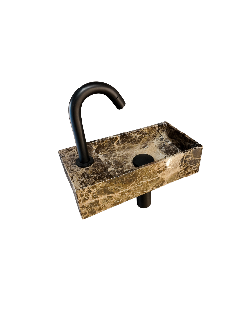 Brunnen aus Hartstein links 1 Loch - 3404155