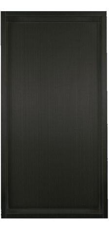 Excellence Einbaunische Wiesbaden 30X60X7Cm in RVS Matt Schwarz