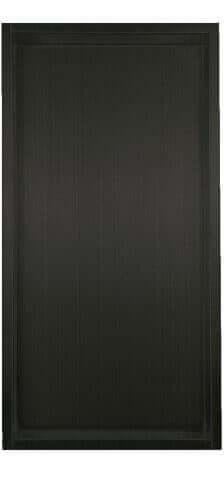 Excellence Einbaunische Wiesbaden 30X60X7Cm in RVS Matt Schwarz