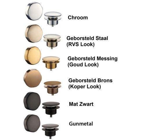 Matzwarte Badablauf mit Überlauf Kombination Wiesbaden