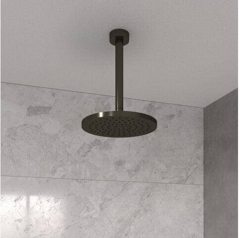 Dreams Regenduschset Wiesbaden mit Einbauteil und metallischem Deckenanschluss