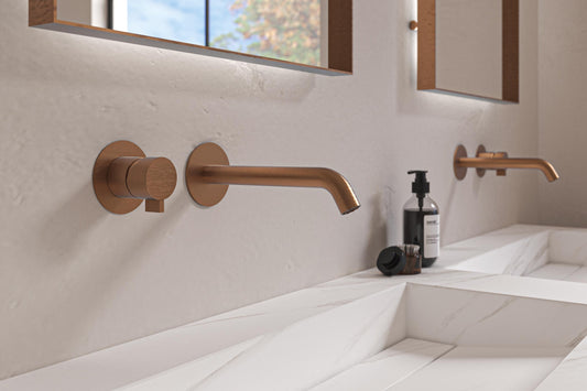 Copper taps: luxe & natuurlijke uitstraling in de badkamer