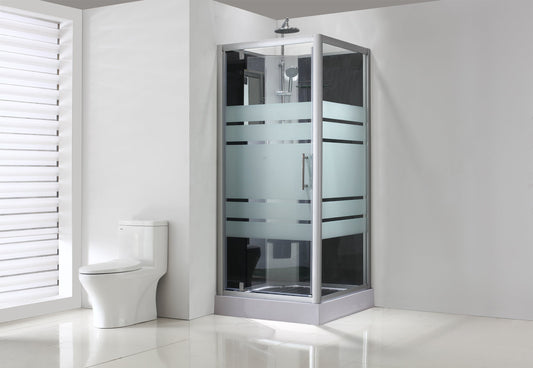 Wiesbaden Thermo Complete Douchecabine 90x90x228 cm 5 mm