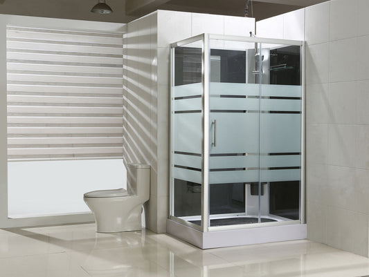 Thermo Complete Douchecabine Wiesbaden 120X90X218 Cm, 5Mm (Rechts)
