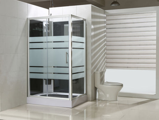 Thermo Complete Douchecabine Wiesbaden 120x90x218 cm 5 mm (Links)