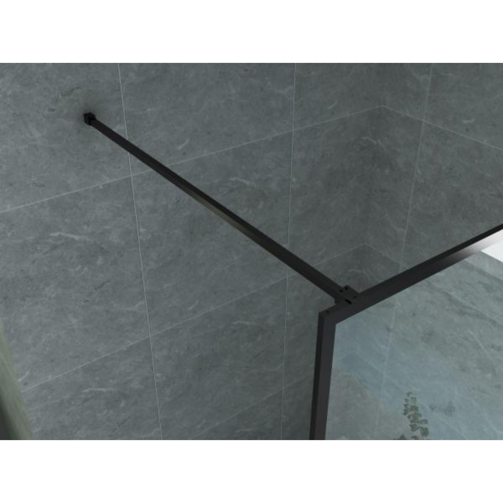 ALONI inloopdouchewand raster – 8 mm veiligheidsglas