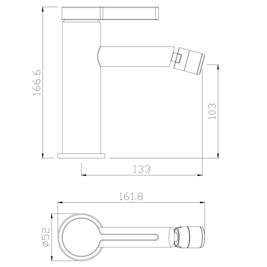 ALONI Arch bidetmengkraan