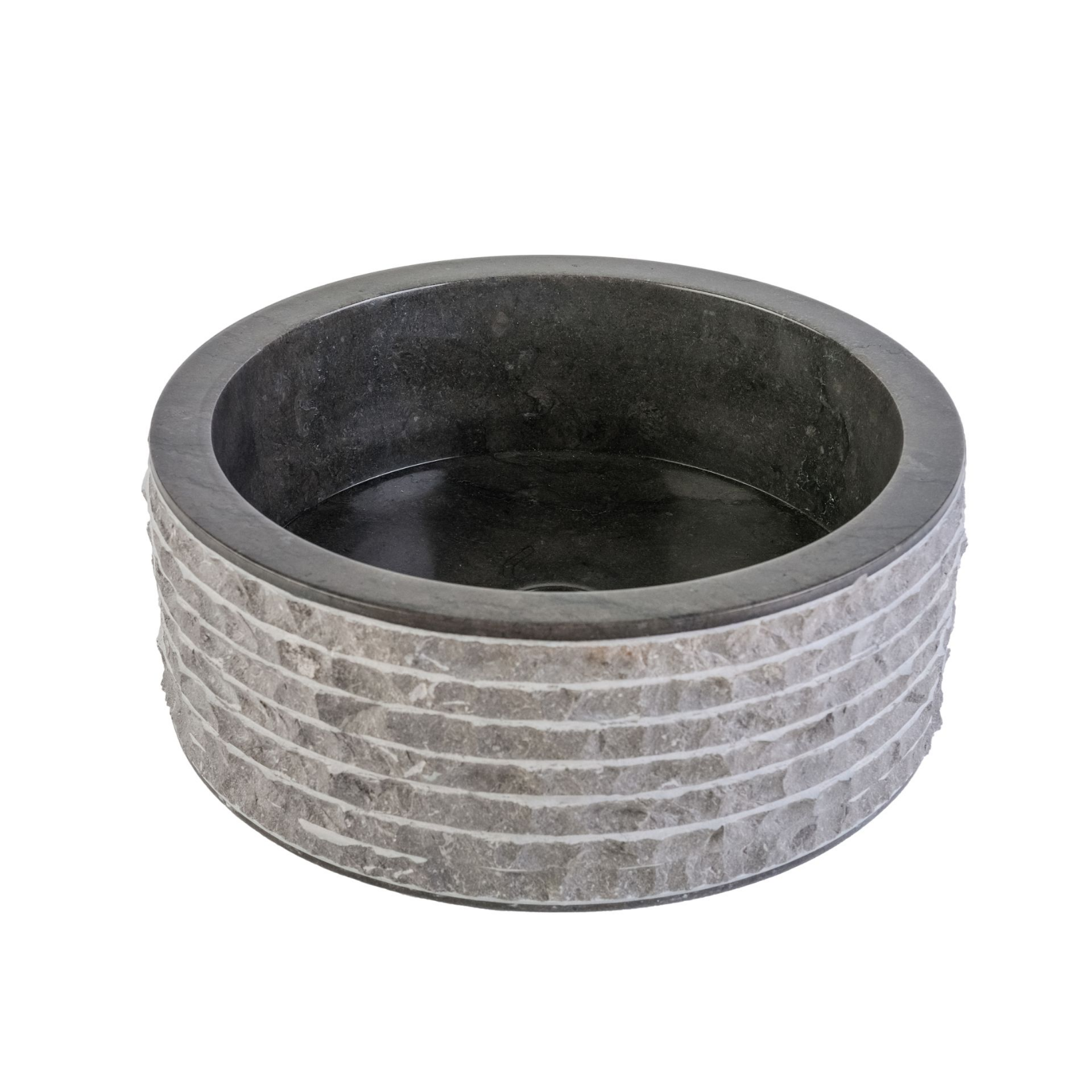 Marmeren Alur Waskom – Gepolijste Binnenzijde