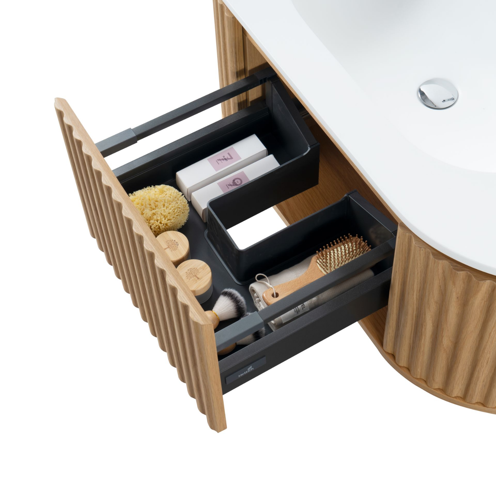 ALONI BEGONIA wastafelonderkast – Greeploos & softclose