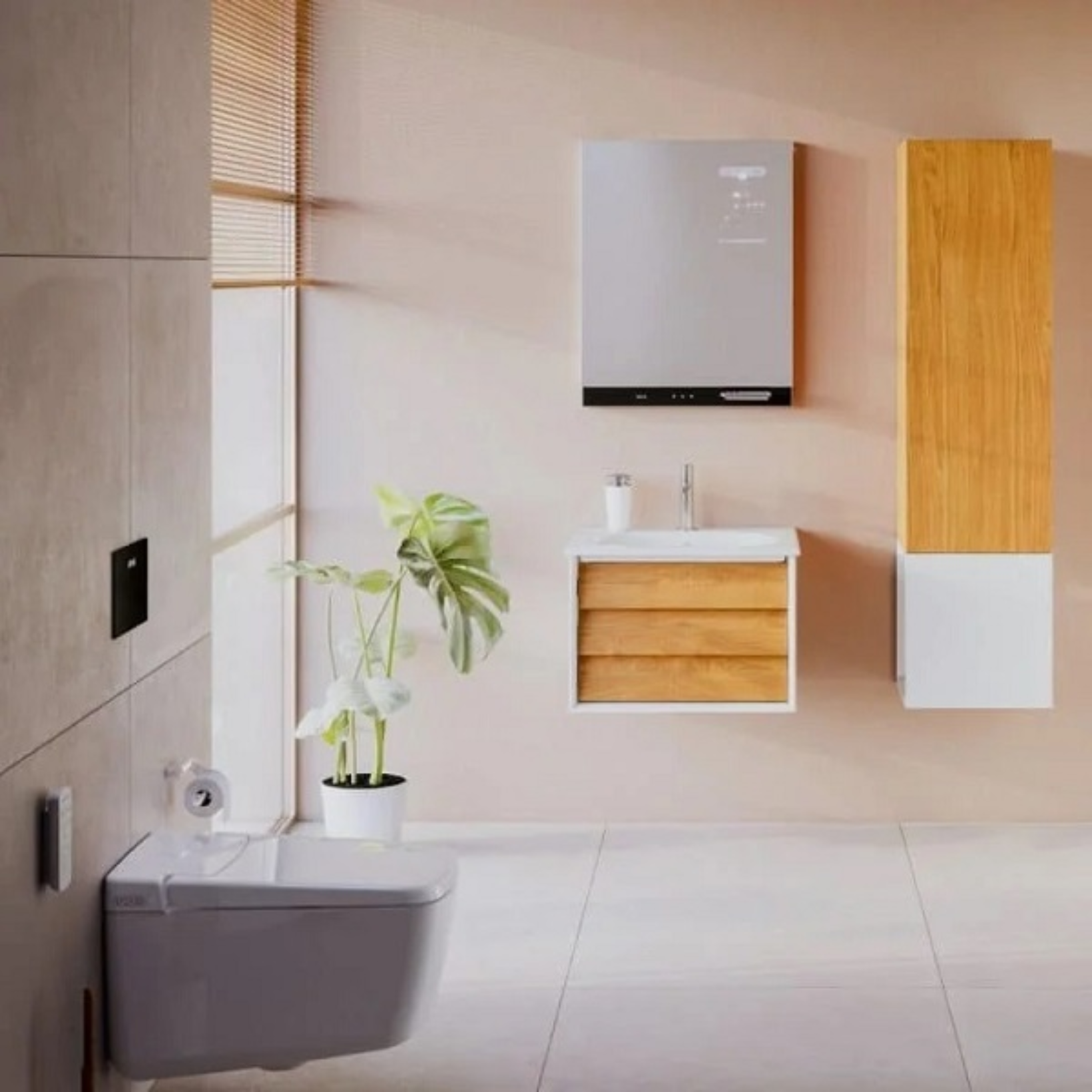 VitrA V-Care Prime Lite 2.0 Smart Japans Toilet met Bidet incl. Afstandsbediening