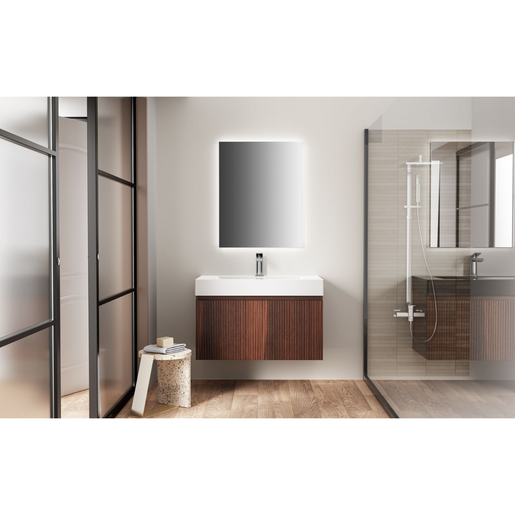 ALONI ELA wastafelonderkast – Greeploos & softclose