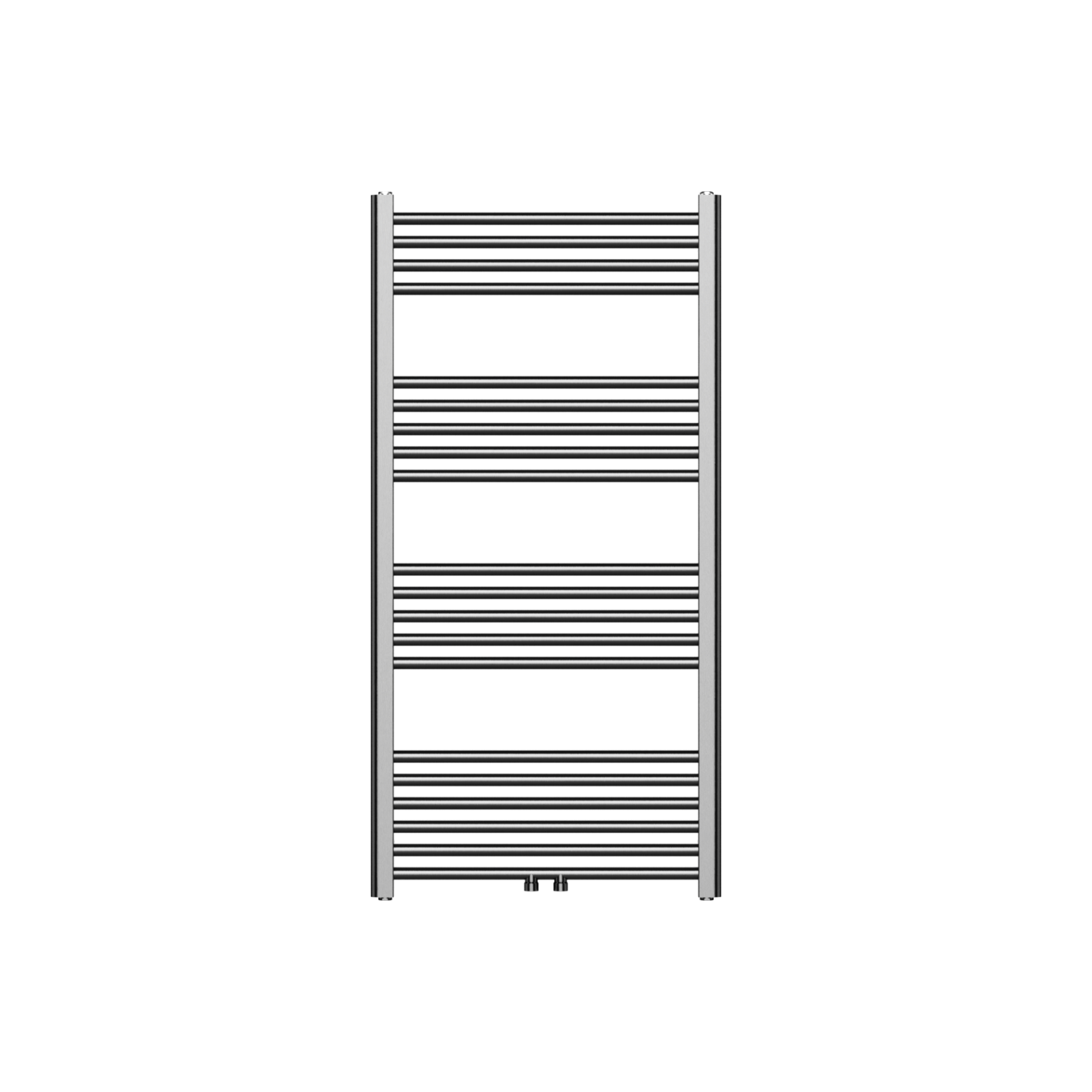 BELRAD Badkamer Radiator Gunmetal Grijs – Middenaansluiting