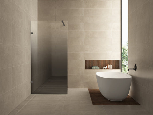 Less inloopdouche links 1000 x 2000 x 8 mm nano spiegelrook- naar helder glas/gunmetal