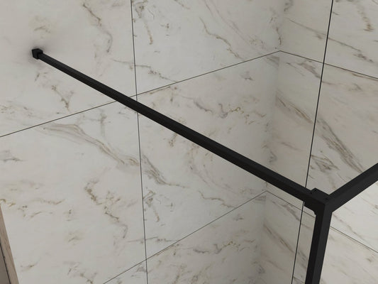 Vierkante Stabilisatorstang Wiesbaden 120 Cm Compleet in Mat Zwart
